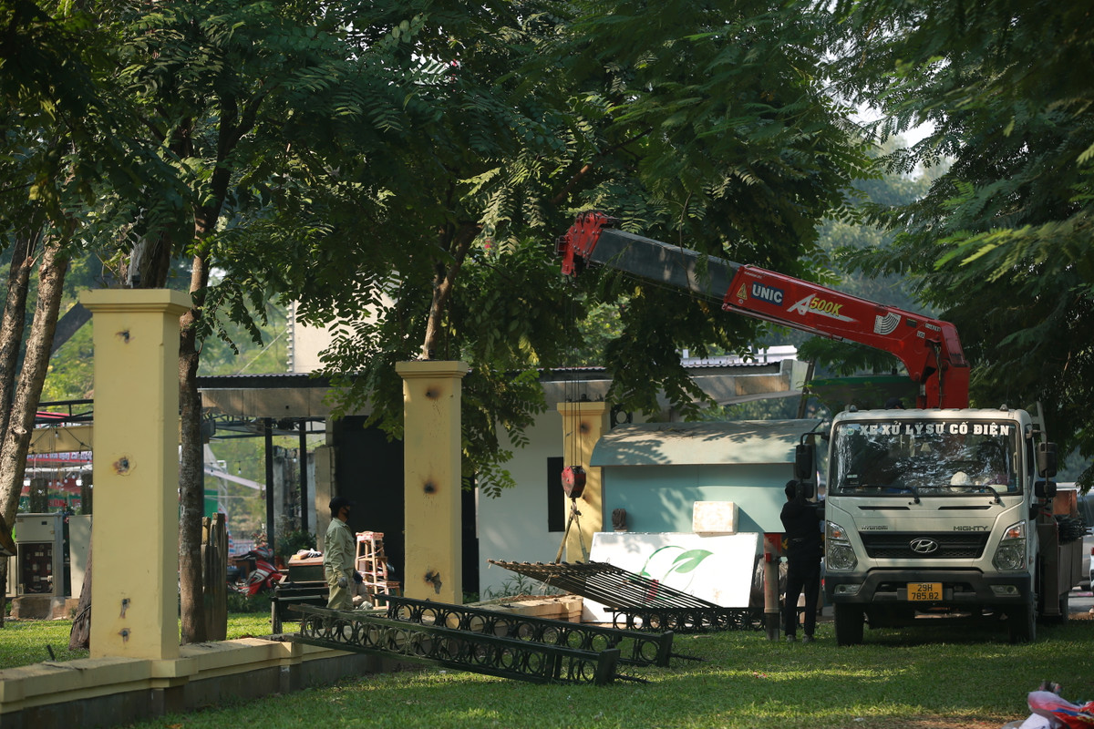 Trước đó Sở Xây dựng Hà Nội đề xuất dừng bán vé vào công viên Thống Nhất từ ngày 1/1/2023.