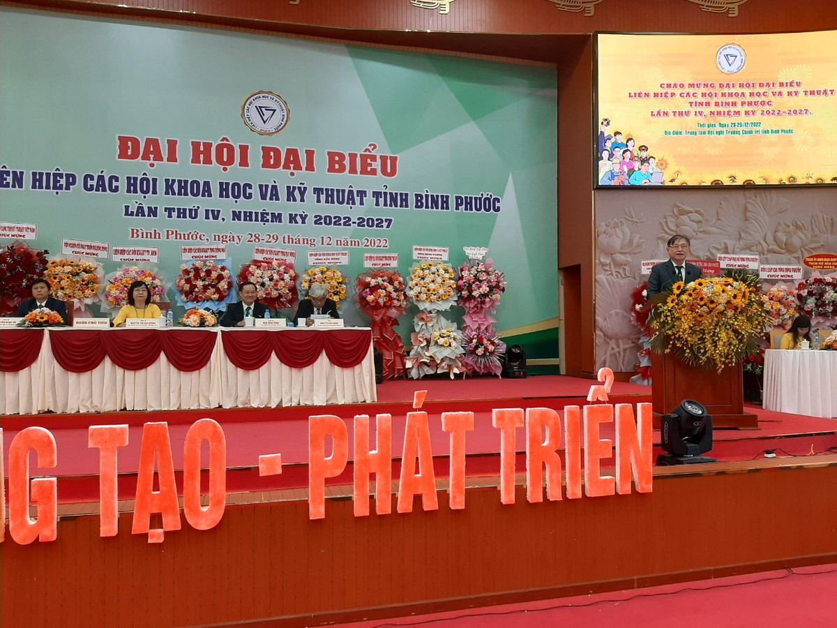 Dai hoi dai bieu Lien hiep Hoi tinh Binh Phuoc lan thu IV