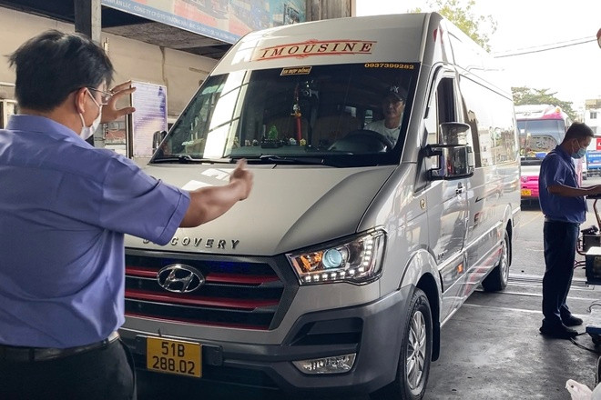 Thêm 2 trung tâm đăng kiểm ở TP HCM bị đình chỉ hoạt động Them 2 trung tam dang kiem o TP HCM bi dinh chi hoat dong