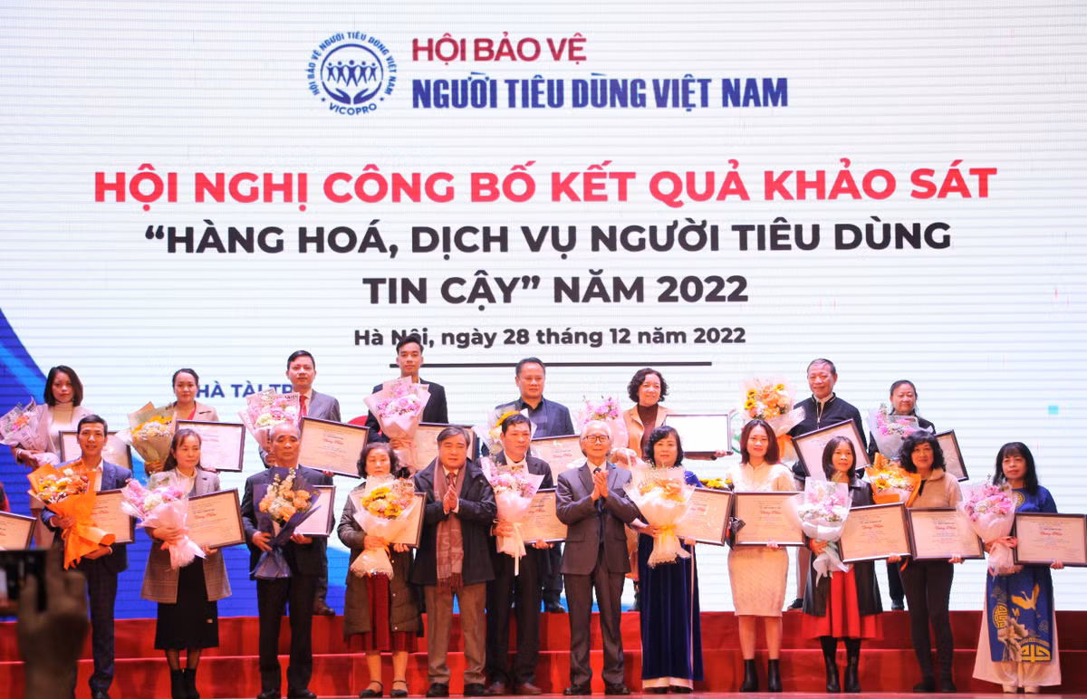 Cong bo “Hang hoa, dich vu nguoi tieu dung tin cay” nam 2022