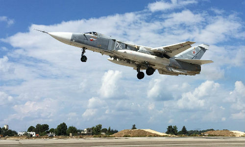 Top chien dau co Nga dau tien roi Syria