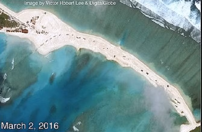 Việc tàu nạo vét không xuất hiện trong hình ảnh gần đây nhất có thể không phải là dấu hiệu quá trình xây dựng trái phép chấm dứt. Bởi địa hình mới hiện nay có thể chưa được kiên cố để chống chịu bão.