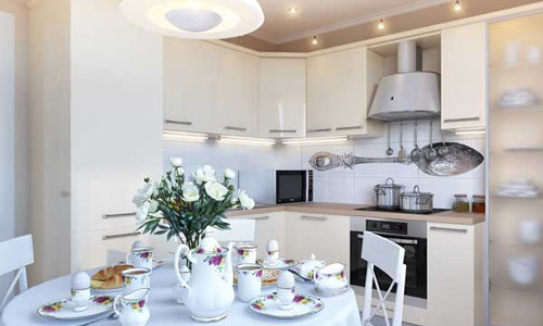 Nên chọn bàn ăn hình tròn vì nó tượng trưng cho sự gắn kết, đoàn tụ.