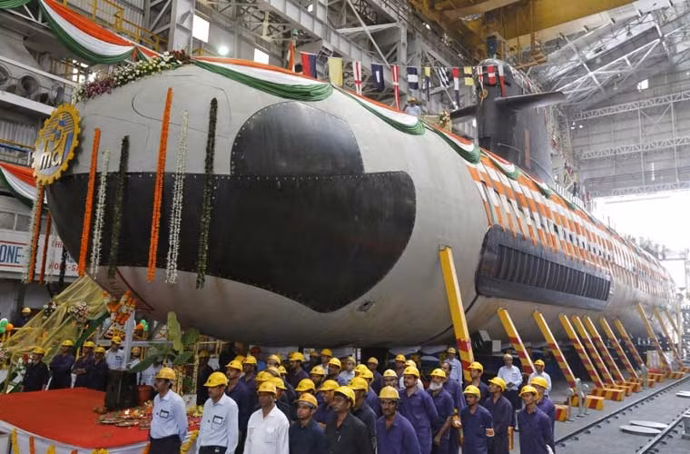 Suc manh tau ngam Scorpene cua Hai quan An Do