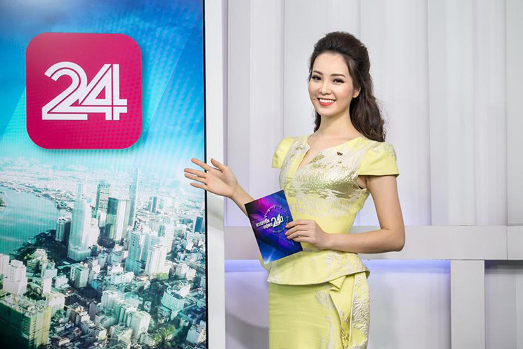 Người đẹp hiện là MC, biên tập viên của VTV. Ảnh: FBNV