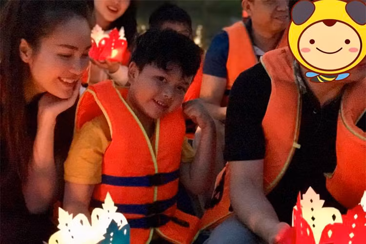 Thụy Vân đến nay chưa chính thức công khai hình ảnh bên ông xã. Ảnh: FBNV