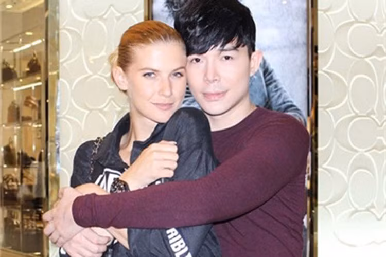 Bằng tuổi Hồ Việt Trung, Nathan Lee từng hẹn hò một siêu mẫu người gốc Croatia vào năm 2014. Ảnh: Ngôi sao