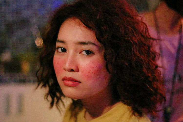 Đầu năm 2019, Ninh Dương Lan Ngọc xuất hiện trên màn ảnh nhỏ với dự án phim chuyển thể từ kịch bản Hàn Quốc "Mối tình đầu của tôi". Ảnh: FBNV