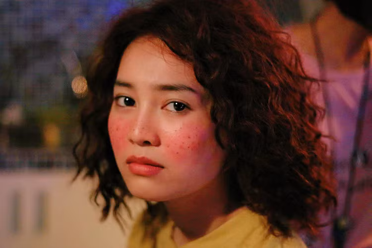 Đầu năm 2019, Ninh Dương Lan Ngọc xuất hiện trên màn ảnh nhỏ với dự án phim chuyển thể từ kịch bản Hàn Quốc "Mối tình đầu của tôi". Ảnh: FBNV