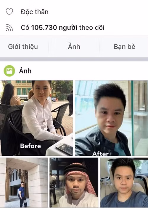 Trong khi Xuân Thảo xóa hết ảnh, hủy theo dõi Phan Thành thì chàng thiếu gia Sài thành cập nhật trạng thái đang độc thân. Ảnh: Khỏe và đẹp