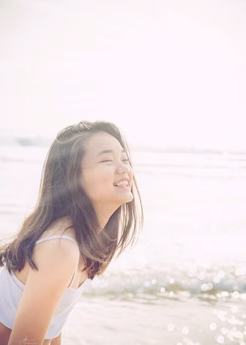 Bẵng đi một thời gian, hai con gái của Mỹ Lệ nay đã ra dáng các thiếu nữ.