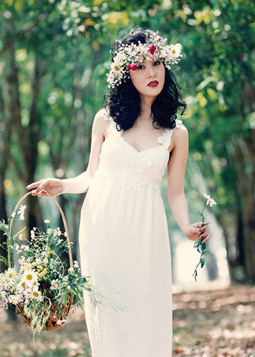 “Tình khúc 68”, “Kiều Nguyệt Nga”, “Nước mắt học trò”, “Bông hồng đẫm lệ”...là những bộ phim có sự tham gia của Mộng Vân. Ảnh: Dân Việt