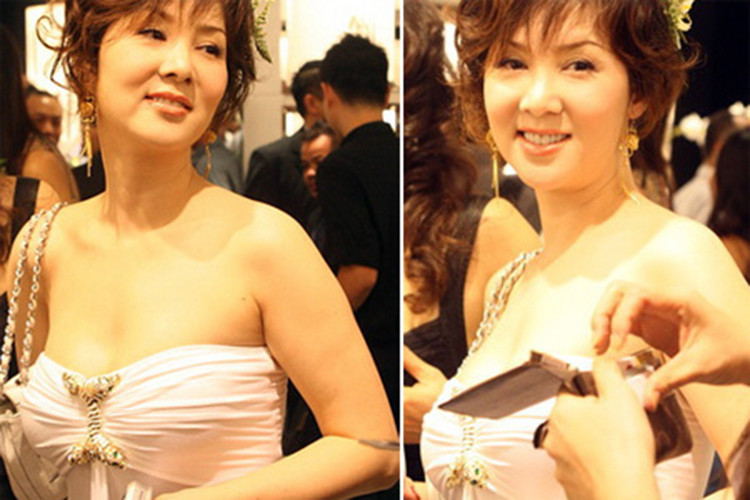 Năm 2010, trong một cuộc phỏng vấn, Mộng Vân tiết lộ ông xã yêu cô nhiều hơn cô yêu anh và cả hai coi nhau như bạn. Ảnh: Her world