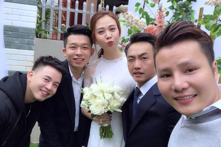 Trước lễ ăn hỏi, Đàm Thu Trang từng vướng nghi vấn có tin vui. Ảnh: Tiền Phong