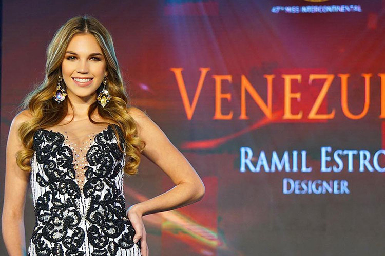 Đến từ Venezuela và dày dặn kinh nghiệm thi nhan sắc, Gina Bitorzoli Pinto cũng được kỳ vọng lọt top. Theo thông tin từ ban tổ chức, người đẹp năm nay 22 tuổi, cao 1m73, có số đo 3 vòng 84-61-90.