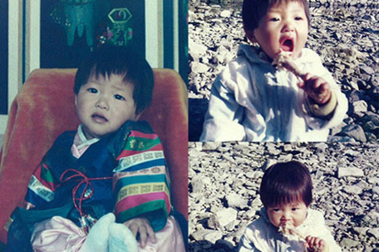 Giống như Song Hye Kyo, Song Joong Ki cũng gây chú ý với loạt ảnh thời thơ ấu. Ảnh: Kul