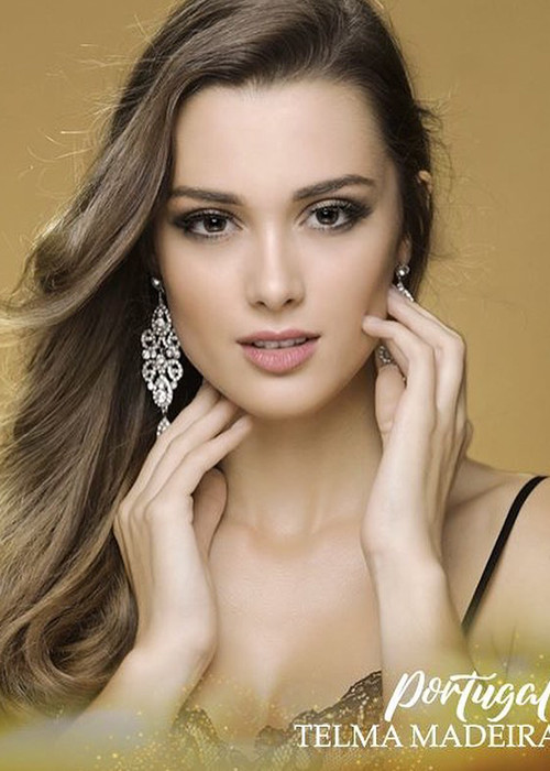 Telma Madeira từng lọt top 8 cuộc thi Hoa hậu Trái đất 2018.