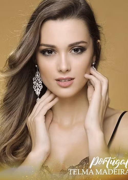 Telma Madeira từng lọt top 8 cuộc thi Hoa hậu Trái đất 2018.