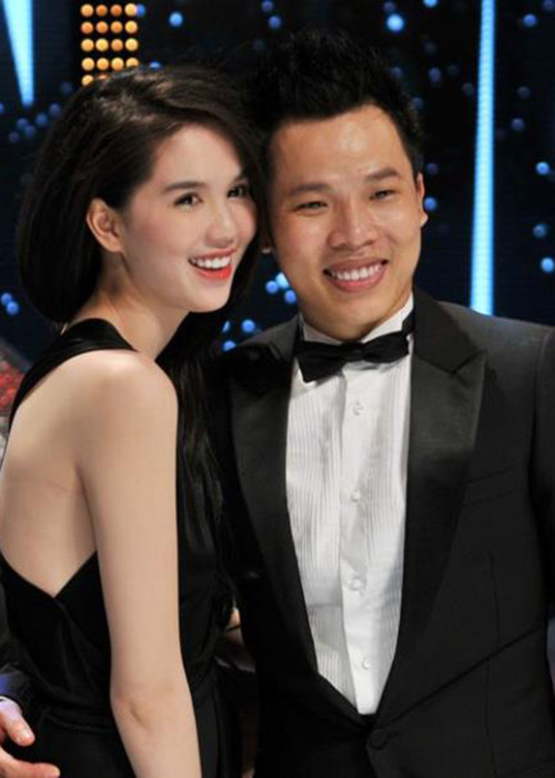 Cũng là ông bầu người mẫu mát tay, Vũ Khắc Tiệp là người đàn ông biến Ngọc Trinh biến cô từ gái quê thành “nữ hoàng". Ảnh: Đất Việt