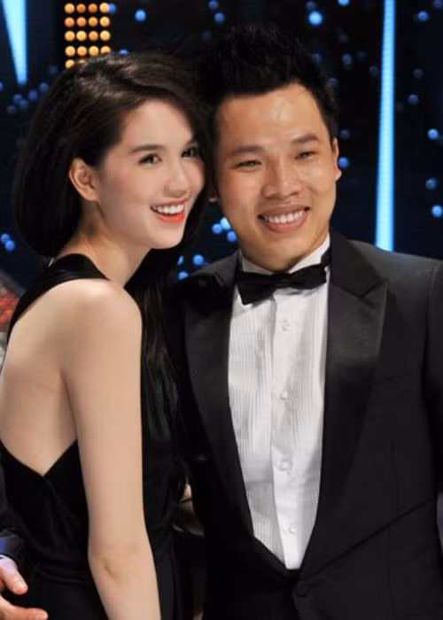 Cũng là ông bầu người mẫu mát tay, Vũ Khắc Tiệp là người đàn ông biến Ngọc Trinh biến cô từ gái quê thành “nữ hoàng". Ảnh: Đất Việt