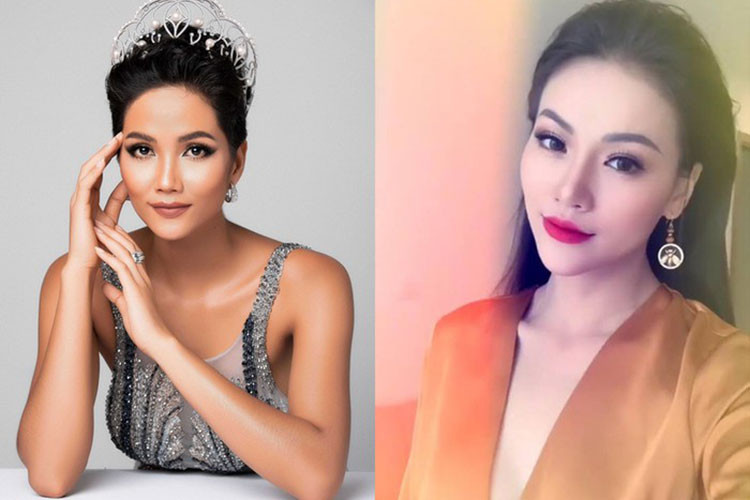 Scandal nối tiếp scandal khi Phương Khánh bị tố nói dối chưa gặp H’hen Niê ngoài đời. Theo hình ảnh lan truyền trên mạng xã hội, Phương Khánh không chỉ từng gặp H’hen Niê mà cả hai còn từng ngồi ăn cùng nhau ít nhất đến 2 lần. Ảnh: Vietnamnet