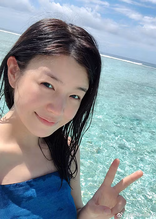 Ở showbiz nhiều năm nay, Trần Nghiên Hy được biết đến là nữ diễn viên có gương mặt mộc xinh đẹp.