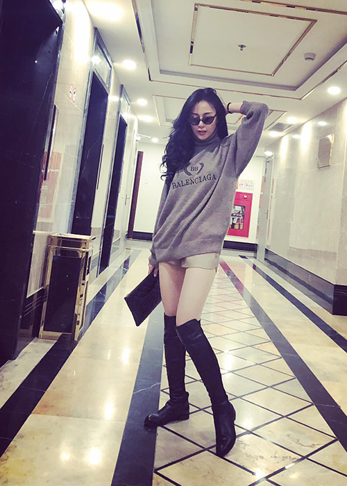 Sau vai diễn trong "Quỳnh búp bê", Phương Oanh đắt show sự kiện, quảng cáo hơn.