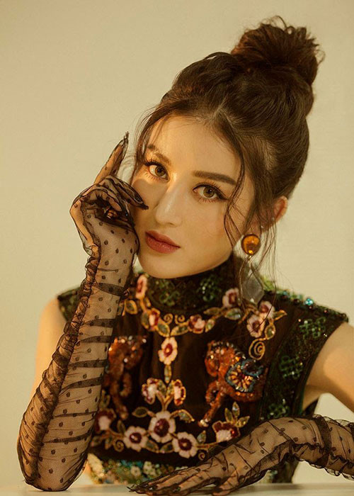 Hình dung về đám cưới trong tương lai, Huyền My muốn tổ chức hôn lễ bí mật trên biển, chỉ có 50 người thân thiết tham dự. Ảnh: Tiền Phong