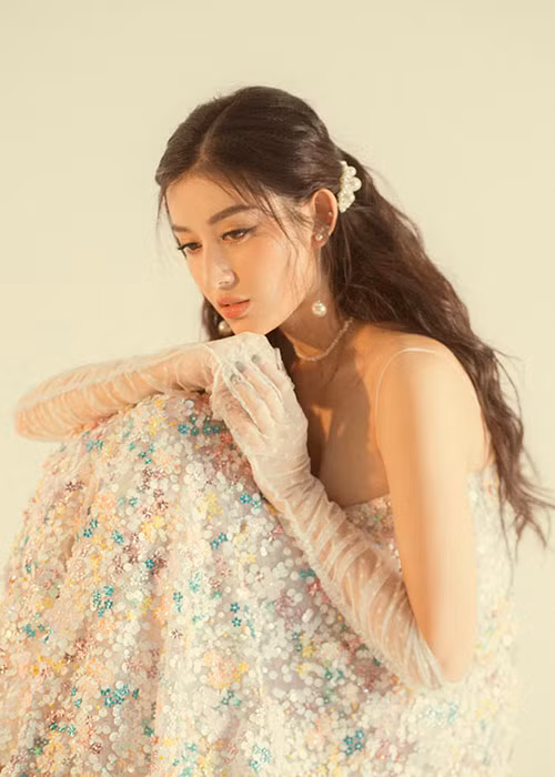 Đầu năm, nàng á hậu gốc Hà thành còn bất ngờ trải lòng chuyện tình cảm lâu nay ít khi nhắc đến. Ảnh: Ngôi sao