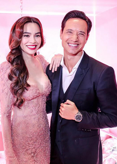 Sau mối tình tin đồn đầy ồn ào với đại gia kim cương, Hà Hồ đang hạnh phúc bên Kim Lý. Ảnh: Khám phá