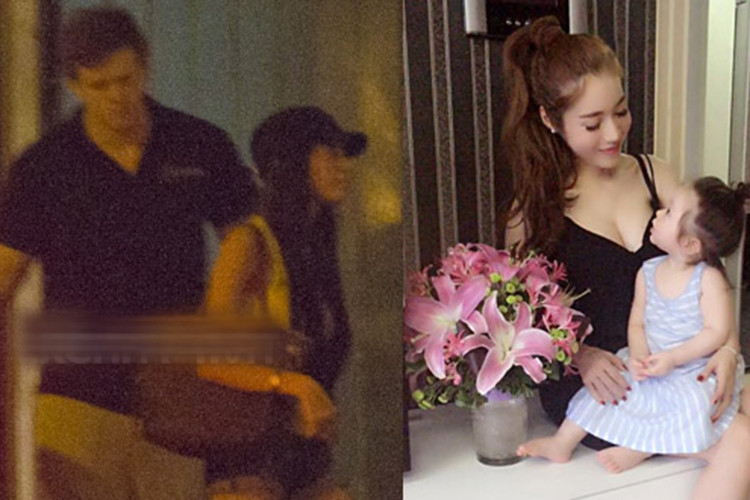 Elly Trần cũng từng bị lộ ảnh thân thiết bên D.F vào năm 2014. Ảnh: Vietnamnet