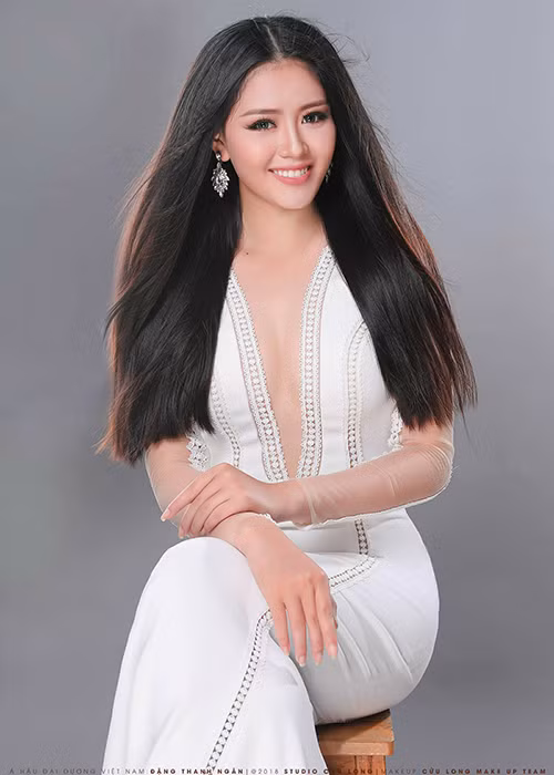 Sau 2 năm đoạt danh hiệu á hậu, Thanh Ngân ngày càng xinh đẹp.