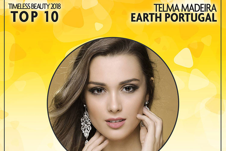 Cạnh tranh giải Nhan sắc vượt thời gian 2018 cùng H'hen Niê và Phương Khánh là Telma Madeira - đại diện Bồ Đào Nha tại Hoa hậu Trái đất.