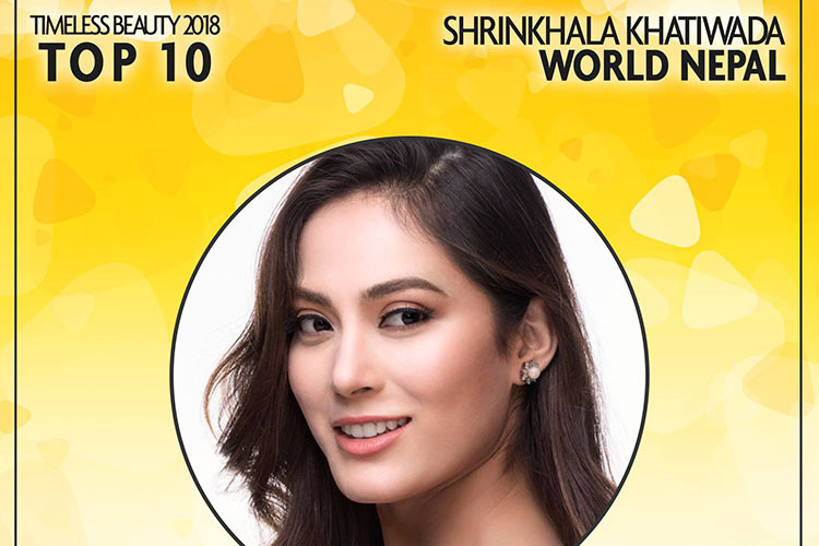 Shrinkhala Khatiwada - đại diện Nepal tại Hoa hậu Thế giới.