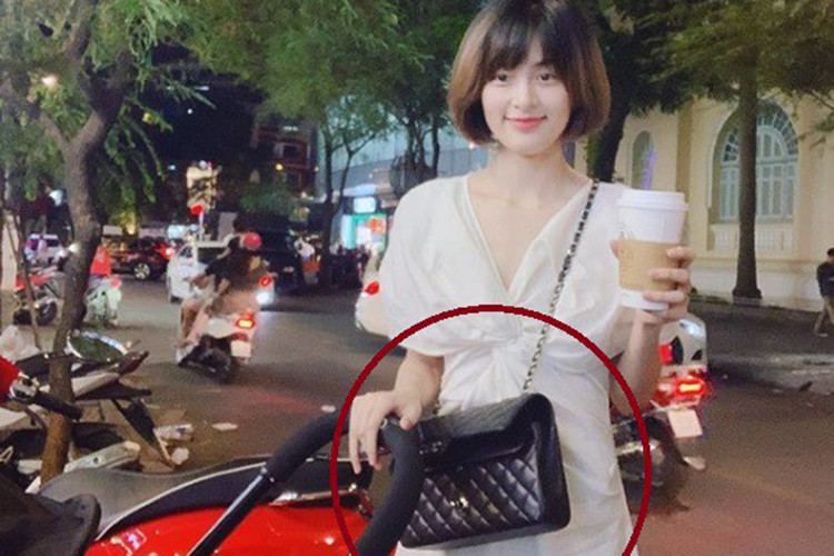 Hạ Vi - bạn gái cũ của Cường Đô la lại vướng nghi vấn bầu bí, sinh con sau khi lộ vòng 2 lùm lùm, mặt bầu bĩnh. Ảnh: Ngôi sao