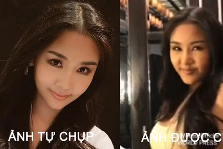 Nhiều người đặt nghi vấn Ngân Anh đã photoshop quá đà hình ảnh của mình.