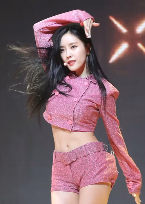 Giống Lee Da Hae và Lee Min Jung, Hyomin cũng là người đẹp Hàn Quốc dành cảm đặc biệt cho đội tuyển Việt Nam. Ảnh: Joins