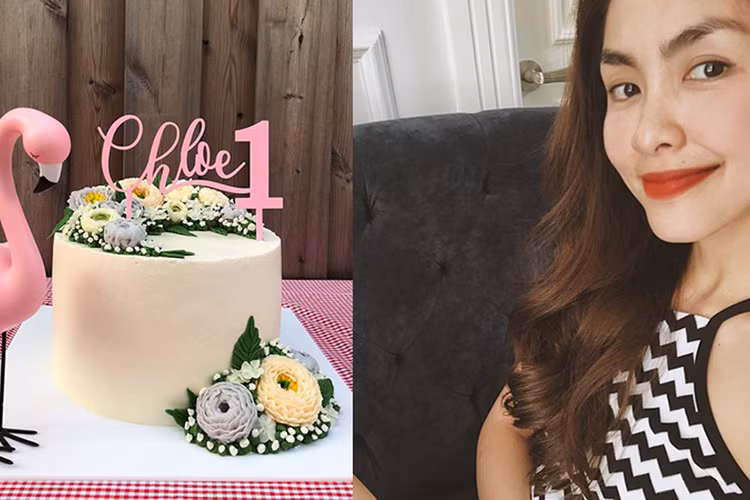 Tăng Thanh Hà cưng chiều các con hết mực. Mỗi dịp sinh nhật của các con, cô đều tự tay làm bánh tặng con.