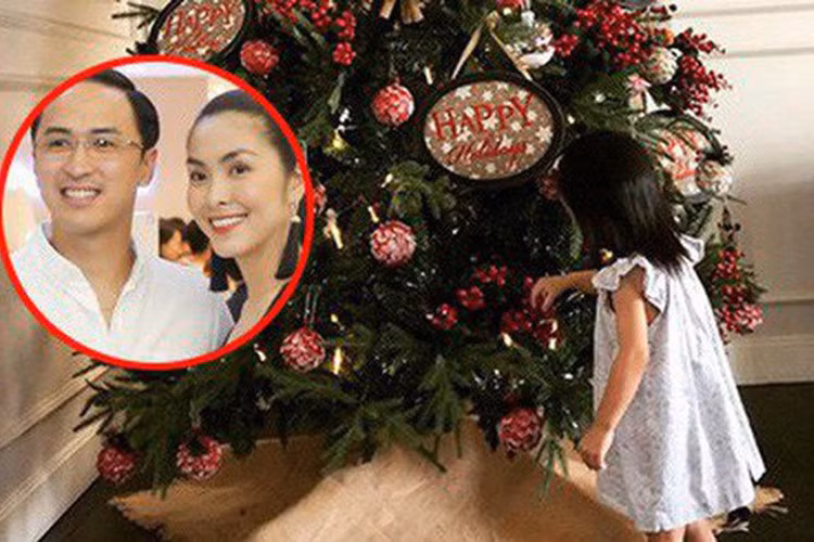 Ngoài cậu con trai Richard, Tăng Thanh Hà và ông xã đại gia Louis Nguyễn còn có một cô con gái tên Chloe.