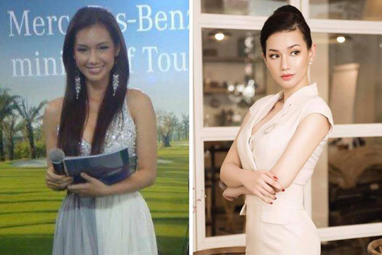 So với 10 năm trước, Quỳnh Chi hiện tại đẹp mặn mà hơn.