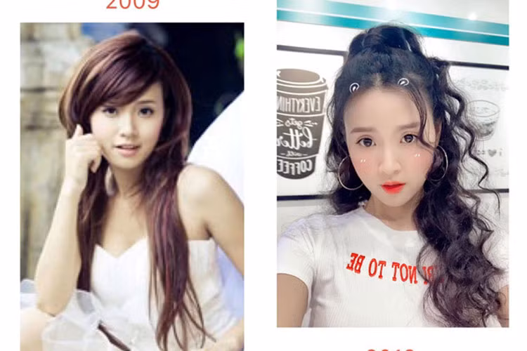 So với thời quá khứ, Midu dường như còn lão hóa ngược khiến nhiều người ngưỡng mộ.