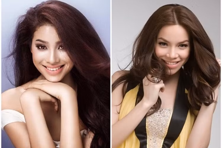 Trong cuộc phỏng vấn trên Zing, Phạm Hương khẳng định cô không yêu bạn trai của Hà Hồ. Ảnh: Yan