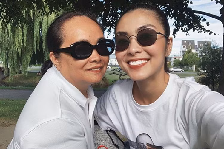 Ở tuổi 33, Hà Tăng không còn hoạt động nghệ thuật. Hiện, cô đã làm mẹ của 2 nhóc tì: 1 trai, 1 gái. Ảnh: FBNV