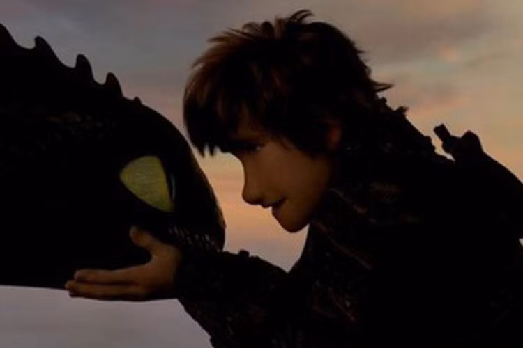 Nội dung "Bí kíp luyện rồng: Vùng đất bí ẩn" kể về Hiccup và Răng Sún với cuộc hành trình mới quy mô và hoành tráng hơn. Ảnh: VTV