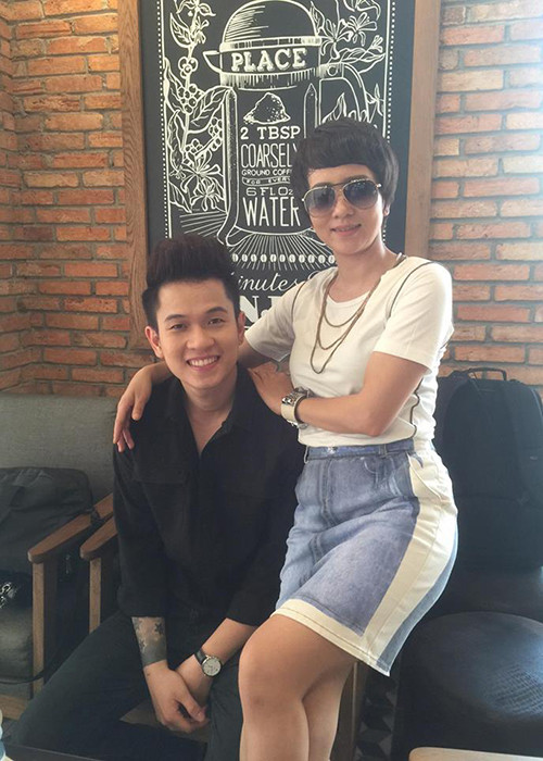 Mối tình tin đồn giữa Thúy Hiền và Ngọc Khanh đến năm 2017 được cho là kết thúc. Ảnh: Gia đình Việt Nam