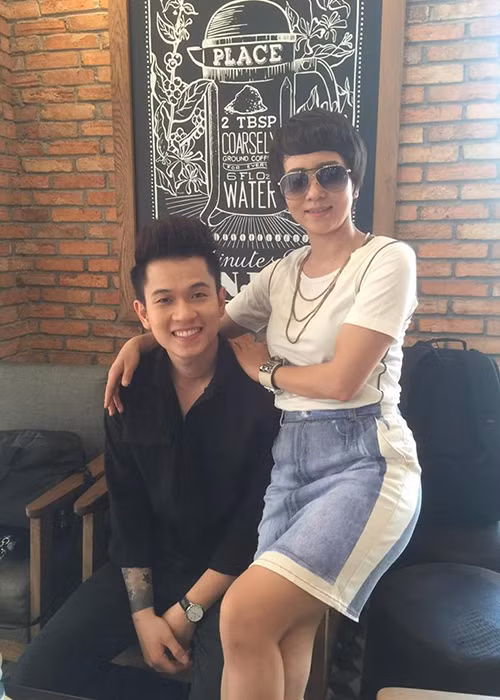 Mối tình tin đồn giữa Thúy Hiền và Ngọc Khanh đến năm 2017 được cho là kết thúc. Ảnh: Gia đình Việt Nam