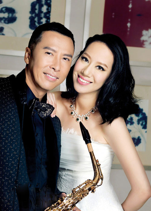 Chung Tử Đơn liên tục đóng phim vì đam mê, không phải vì anh cần tiền nuôi vợ con. Bởi lẽ vợ anh là đại gia. Ảnh: Dân Việt