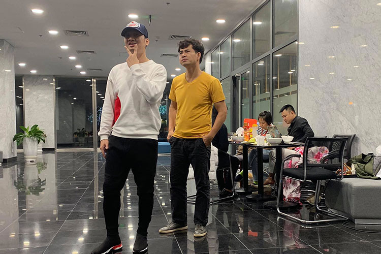 Từng chia sẻ hình ảnh tham gia buổi tập luyện của Táo quân 2019 nhưng Thành Trung bất ngờ lên tiếng không thể góp mặt trong chương trình ngay sát giờ buổi ghi hình đầu tiên. Ảnh: FBNV