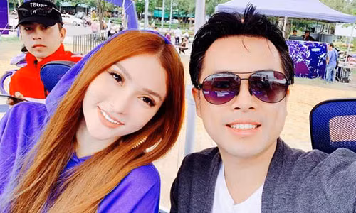 Thu Thuy cong khai xuat hien tinh tu ben ban trai moi hau ly hon