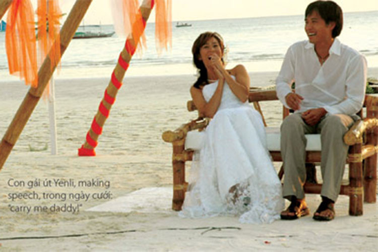 Sau thời gian làm mẹ đơn thân, Kỳ Duyên tái hôn với luật sư Trịnh Hội. Tình cảm cả hai mặn nồng được 4 năm thì rạn nứt. Ảnh: Người lao động